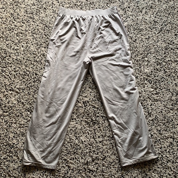 Adidas Originals Men’s Silver Grey Snap Button Tear Away Training Pants Size XXL - Picture 10 of 11